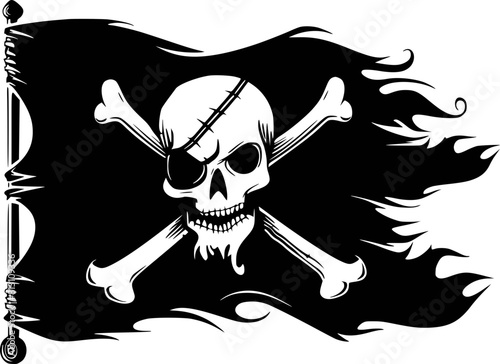 Pirate and sea theme icon