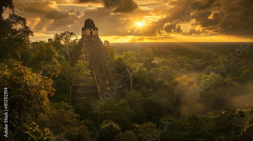 Ancient Mayan City of Tikal