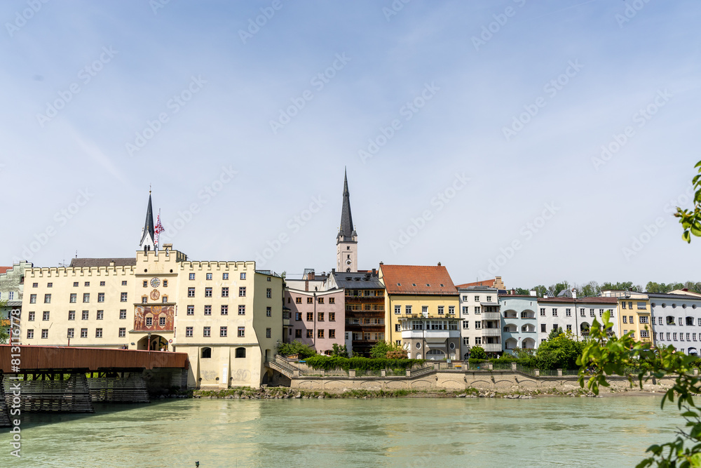 Naklejka premium Wasserburg am Inn