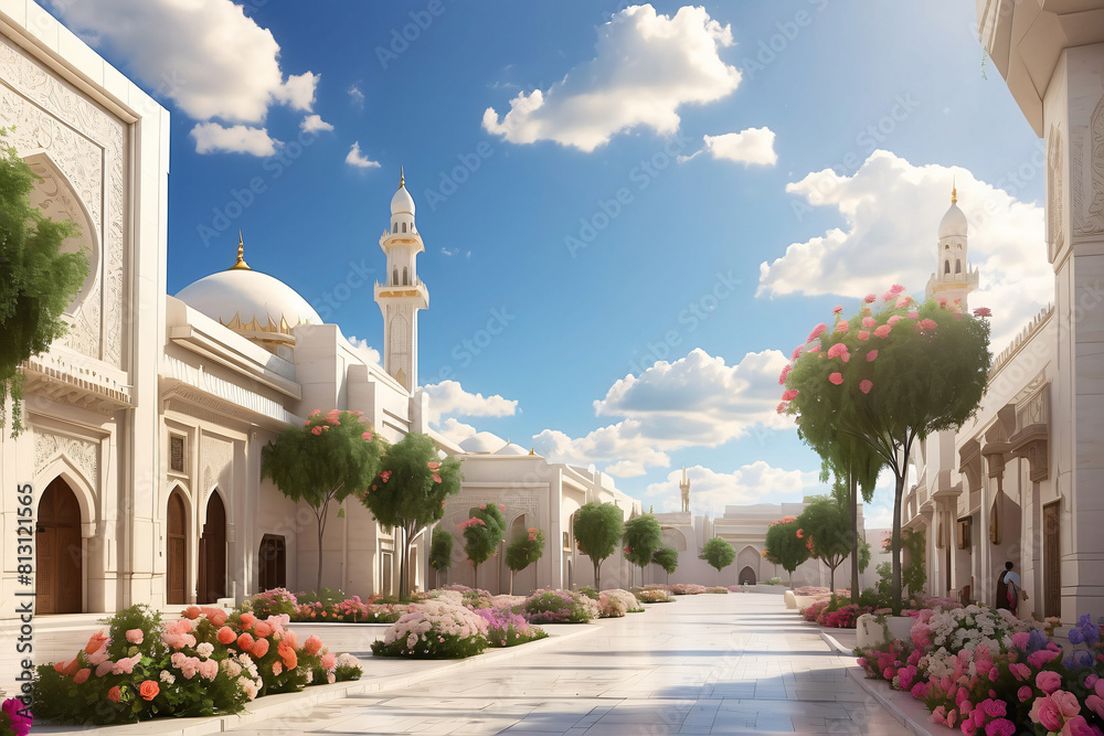 Obraz premium Mosque during the day