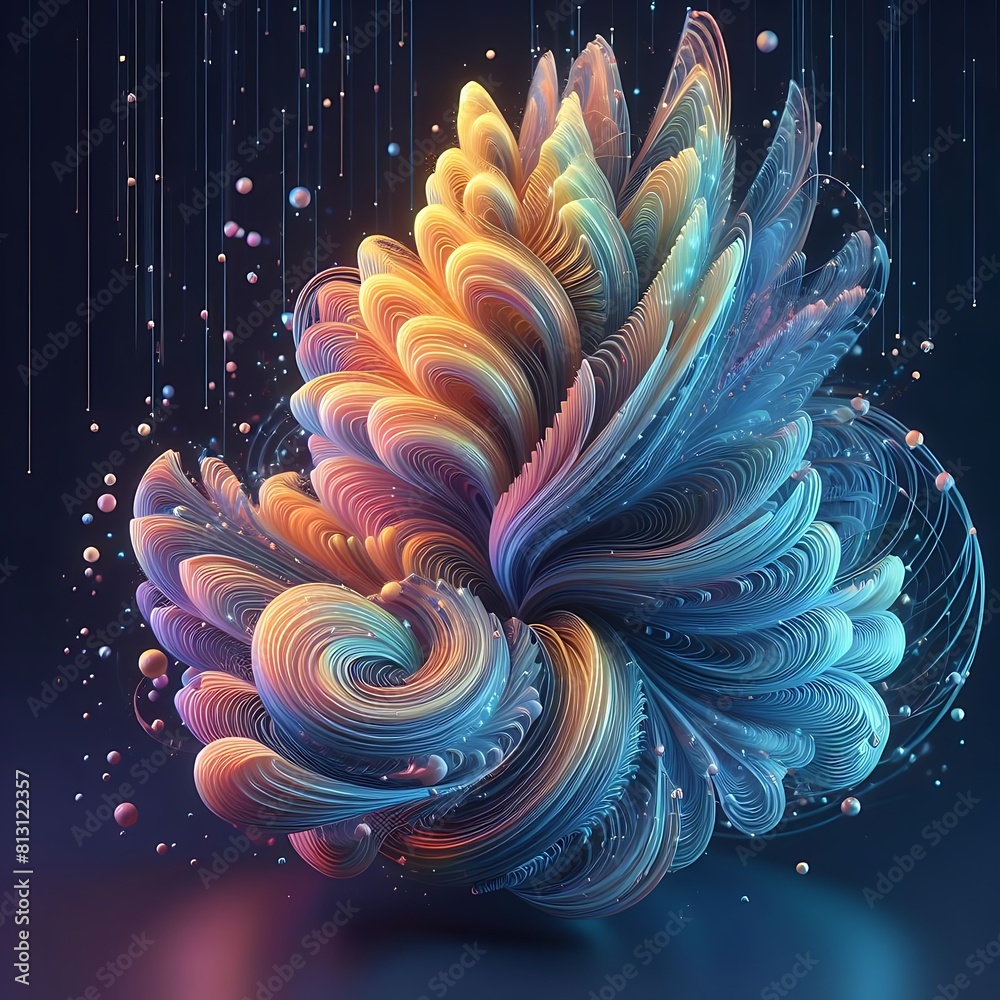 abstract fractal background abstract fractal background