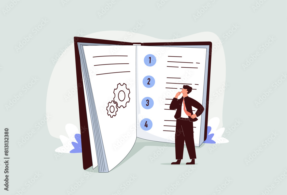 Φωτογραφία User manual illustration set
