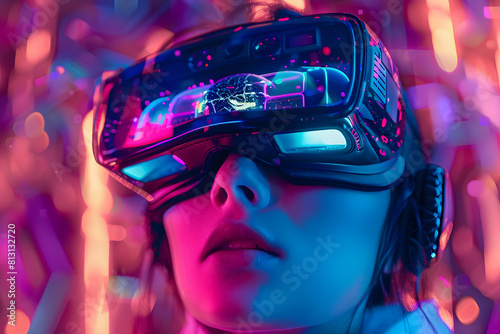 Intense Immersion: A User Experiences a Thrilling Virtual Reality World