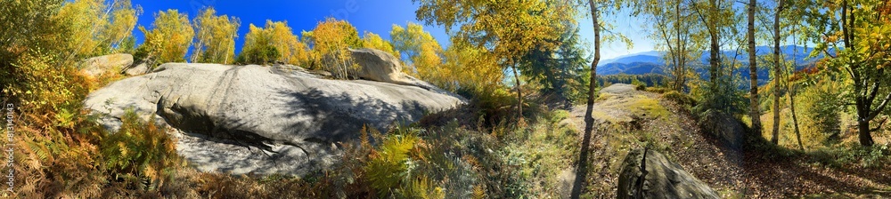 The Sokilsky ridge in the Carpathians