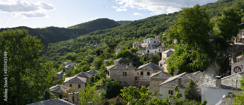 Village de Pinakates, Pélion, Grèce