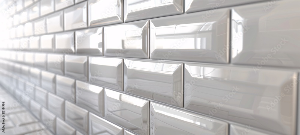Modern Subway Tile Backsplash with White Grout, Clean and Minimalist Kitchen Aesthetic Modern Subway Tile Backsplash with White Grout, Clean and Minimalist Kitchen Aesthetic