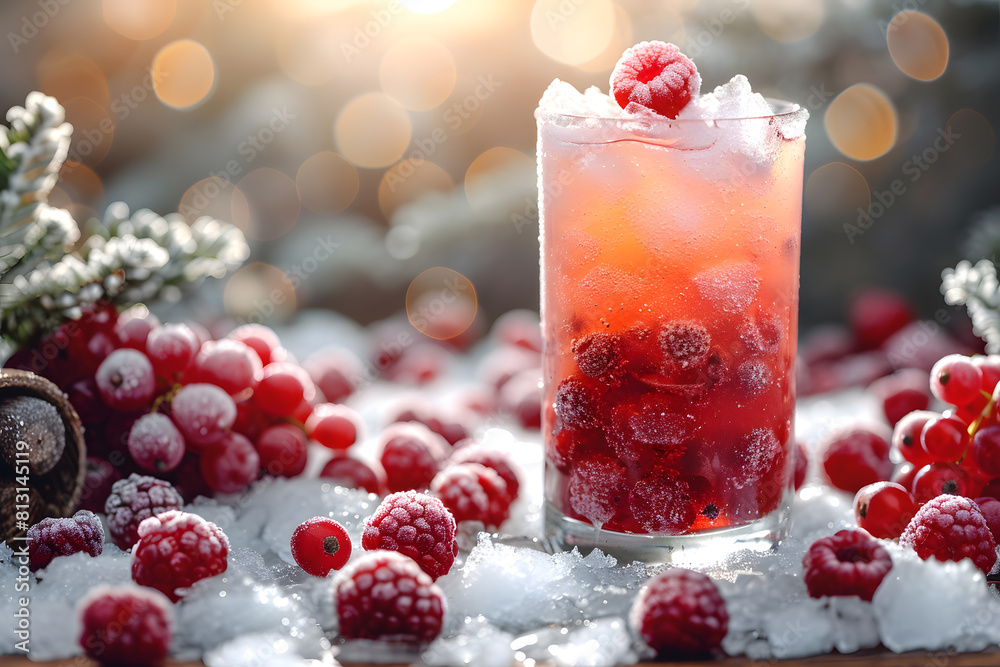 Fresh summer drinks cocktails with berries, fruits, ice and frost on glasses. Vacation open beach bar concept. Fresh summer drinks cocktails with berries, fruits, ice and frost on glasses. Vacation open beach bar concept.
