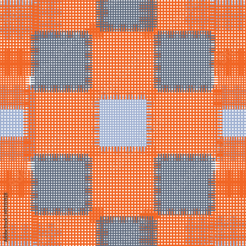 Weaving Pattern square more frequent, Vector seamless pattern. Watercolor hand drawn illustration sketch
