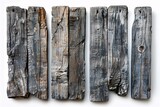 Rustic Reclaimed Wood Planks for Decorative or Artistic Use