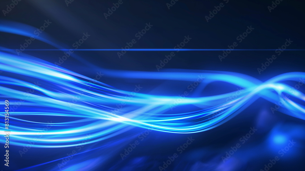 Abstract Blue Flowing Light Streak Looping Background. Creative background. Abstract Blue Flowing Light Streak Looping Background. Creative background.