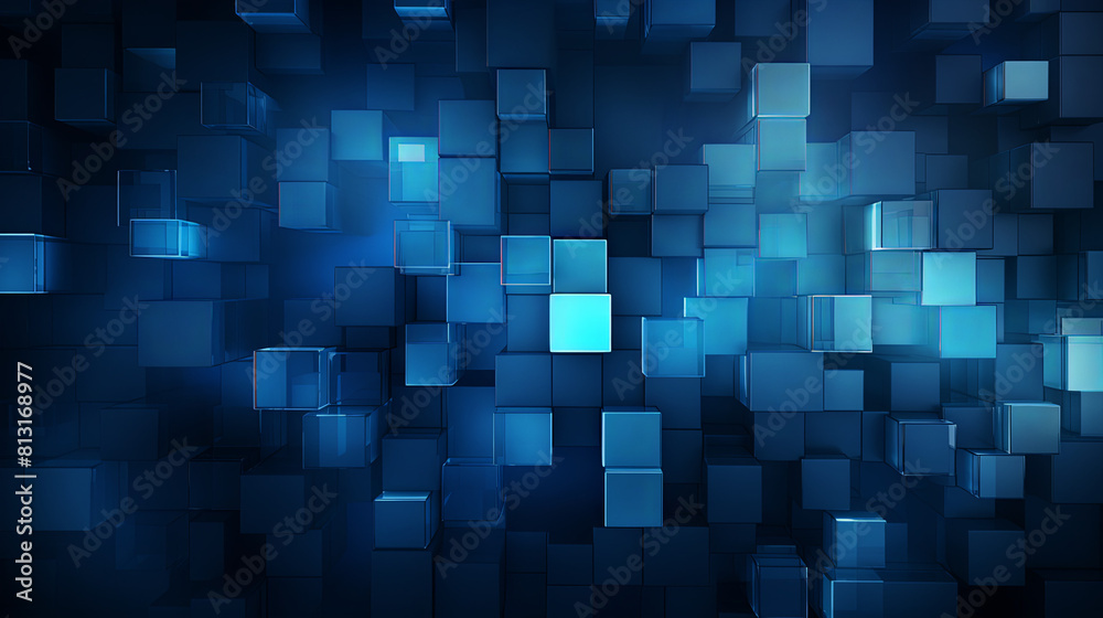 blue square abstract background design blue square abstract background design