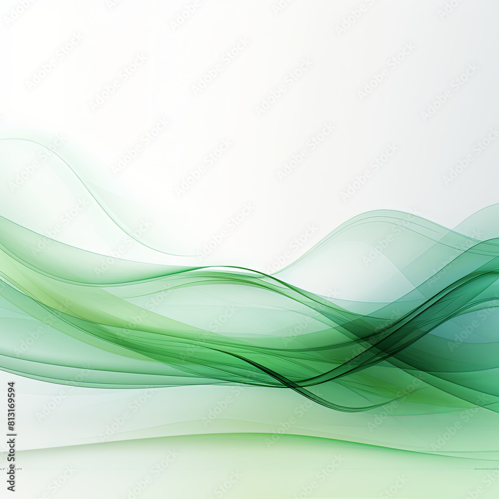 green abstract lines background top and white background design top green abstract lines background top and white background design top