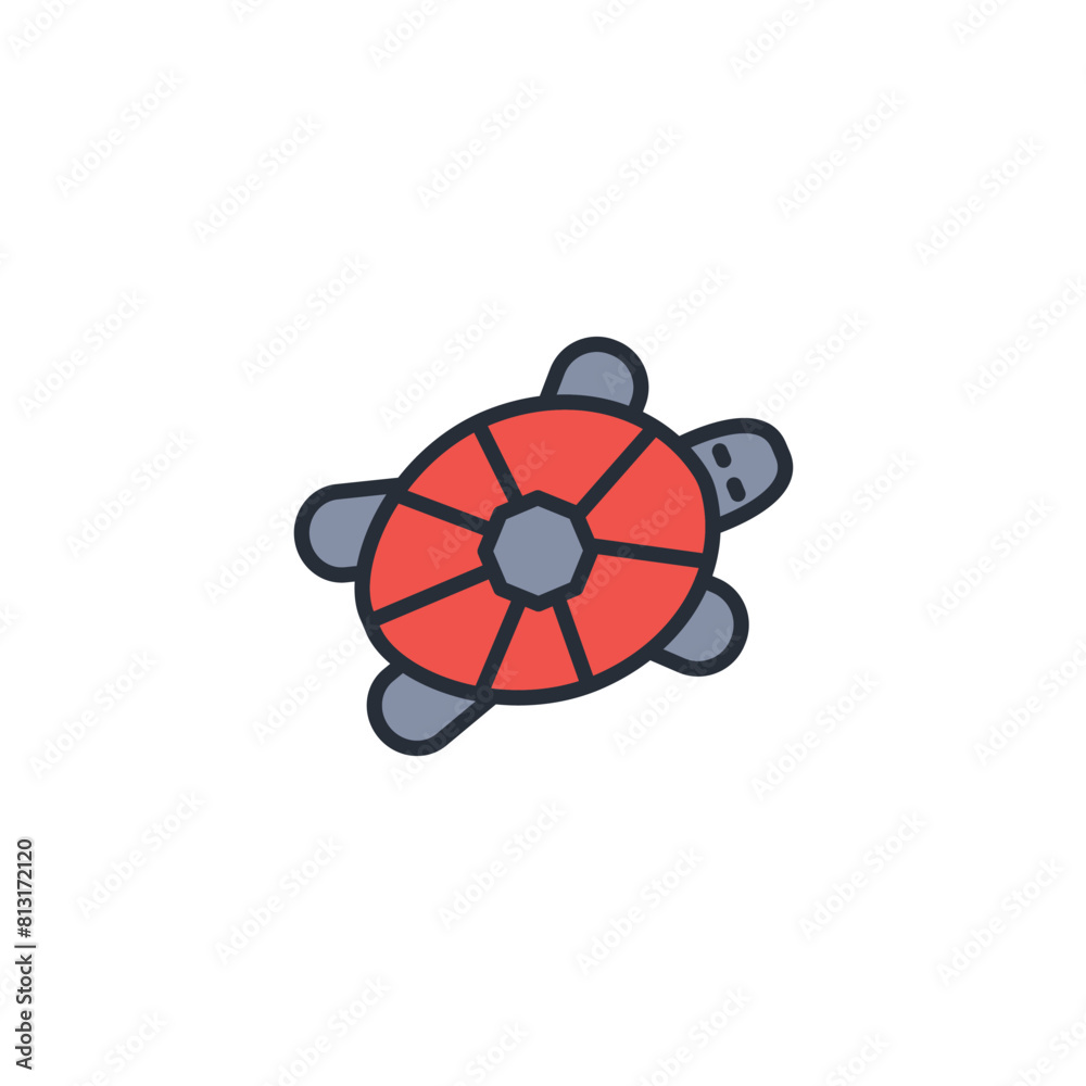 turtle icon. vector.Editable stroke.linear style sign for use web design,logo.Symbol illustration. turtle icon. vector.Editable stroke.linear style sign for use web design,logo.Symbol illustration.