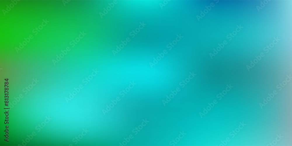 Fototapeta premium Light blue, green vector blurred template.