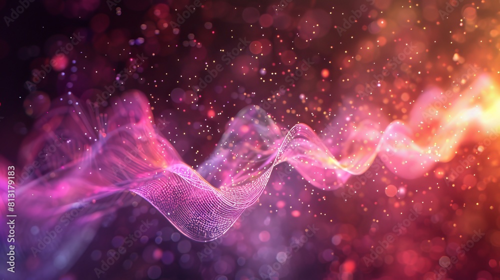 Rhythmic Ripples Vibrant Sound Waves in Motion Abstract Dispersion Effect Stock Image Rhythmic Ripples Vibrant Sound Waves in Motion Abstract Dispersion Effect Stock Image