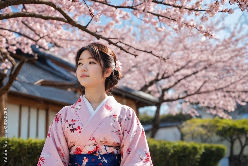 Spring in Japan: Traditional Attire and Cherry Blossoms Spring in Japan: Traditional Attire and Cherry Blossoms