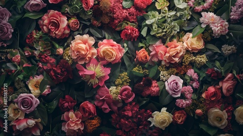 Beautiful flowers background