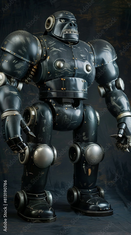 Arcade style retro toy model robot figure for kids Arcade style retro toy model robot figure for kids