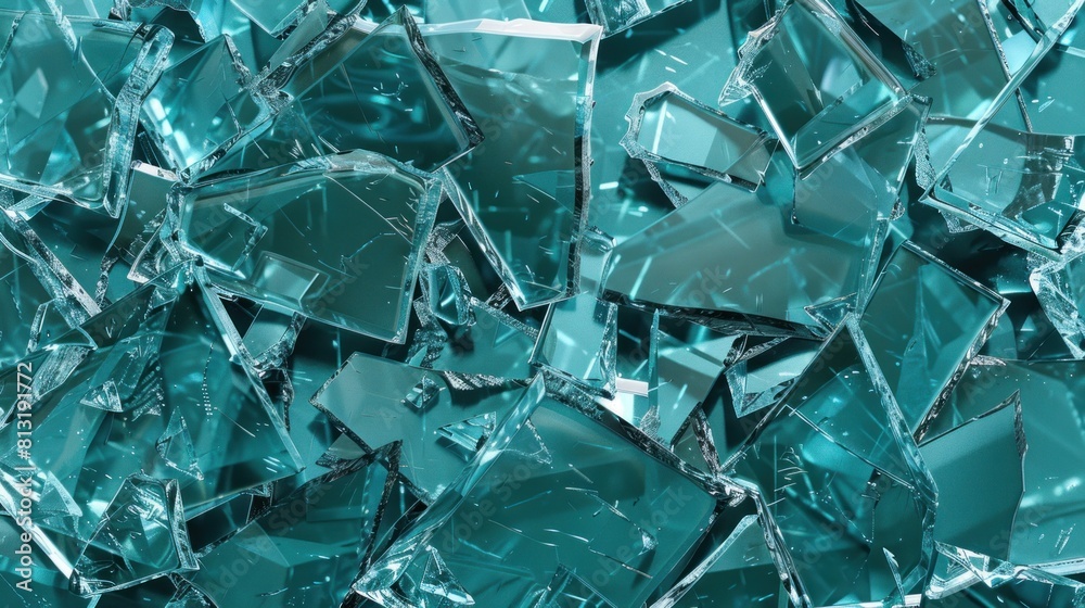 Broken Glass Background. Broken Glass Background.