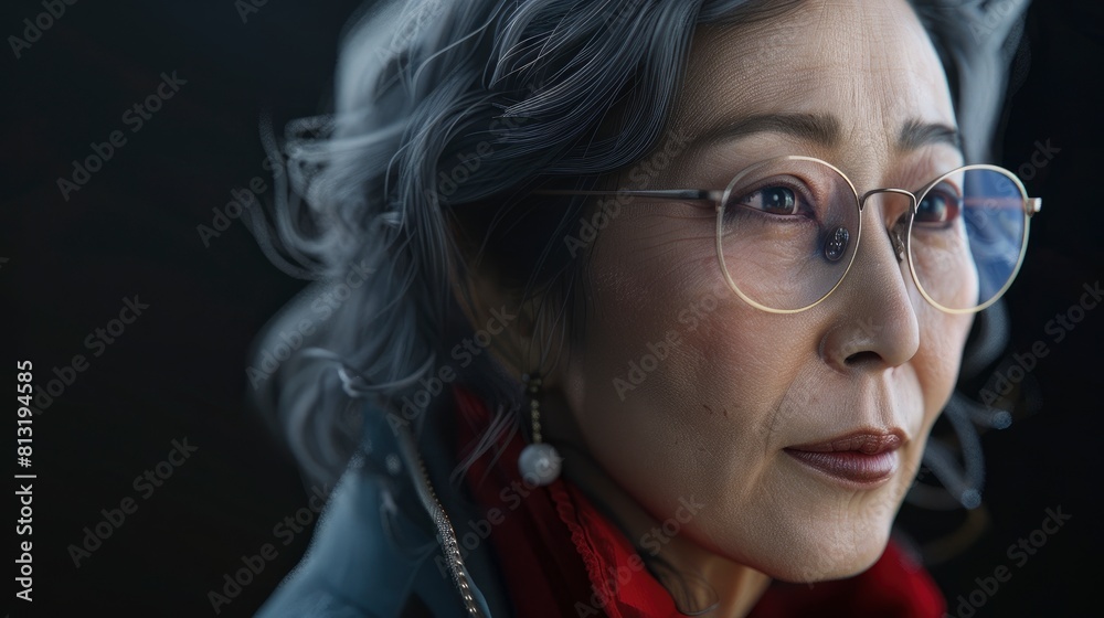 Experience The Maturity And Confidence Of A Middle-Aged Asian Woman Who Is At The Top Of Her Game, Excelling In Her Field Experience The Maturity And Confidence Of A Middle-Aged Asian Woman Who Is At The Top Of Her Game, Excelling In Her Field