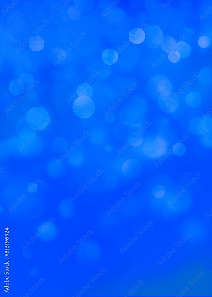 Blue bokeh vertical background for Banner, Poster, celebration, event and various design works Blue bokeh vertical background for Banner, Poster, celebration, event and various design works