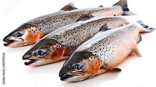 Collection of Salmon Fish