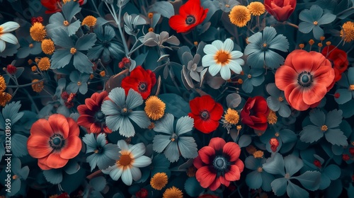 Beautiful flowers background
