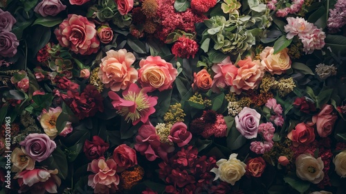 Beautiful flowers background