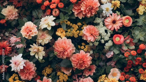 Beautiful flowers background