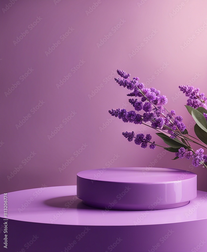 Empty podium showcase for your product Empty podium showcase for your product