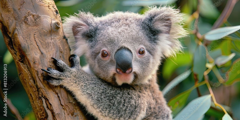 Obraz premium young koala cub