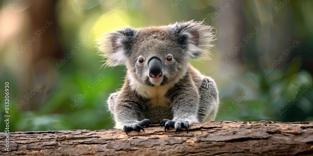 Obraz premium young koala cub