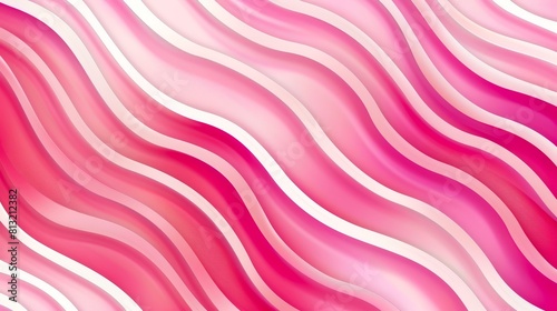 Pink and white wavy gradient background vector presentation design, modern artwork