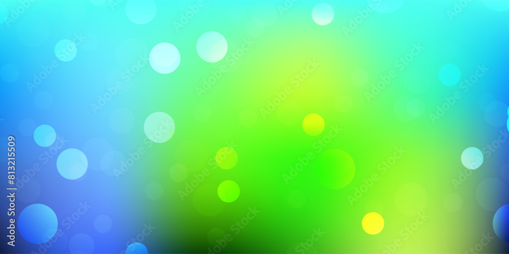 Light blue, green vector background with random forms. Light blue, green vector background with random forms.