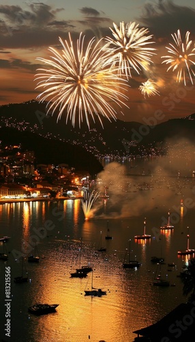 Brazil s independence day spectacular fireworks illuminate the night sky in a vibrant celebration