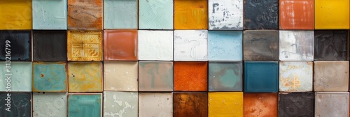 Colorful tiles for bathroom and kitchen upgrades