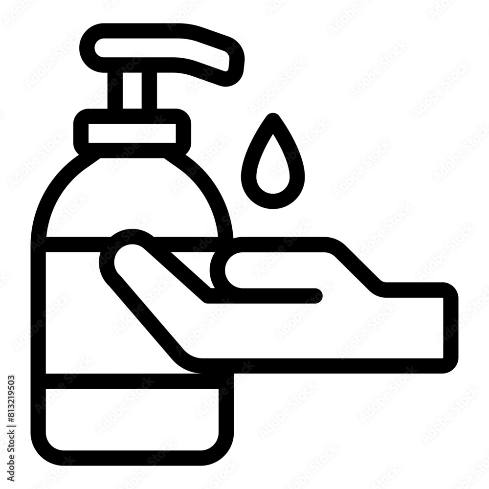 Moisturizing lotion icon Moisturizing lotion icon