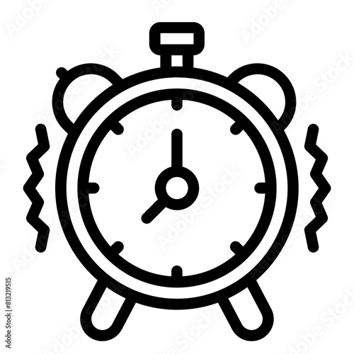 Alarm ringing icon