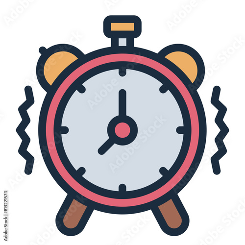 Alarm ringing icon