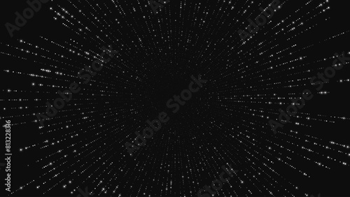 Abstract silver star. Glitter burst with silver texture. Vector background