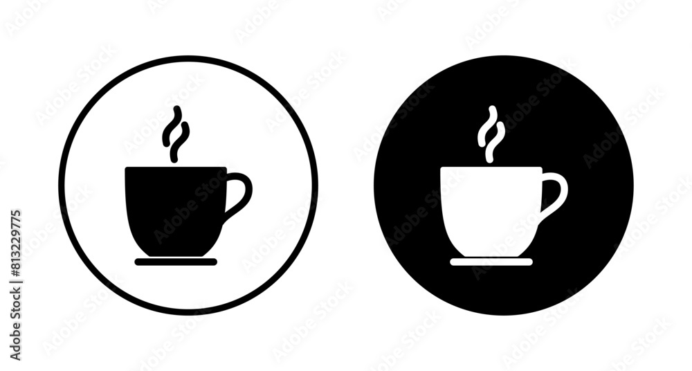 coffee cup icon vector isolated on white background. Coffee cup icon. Coffee vector icon. Tea coffee cup icon vector isolated on white background. Coffee cup icon. Coffee vector icon. Tea