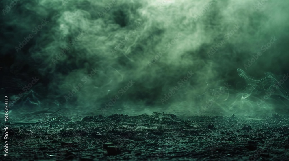 toxic green smoke on dark ground bad smell and pollution concept abstract photography toxic green smoke on dark ground bad smell and pollution concept abstract photography