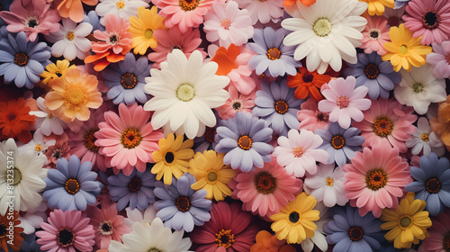 Flowers Image, Pattern Style, For Wallpaper, Desktop Background, Smartphone Cell Phone Case, Computer Screen, Cell Phone Screen, Smartphone Screen, 16:9 Format - PNG