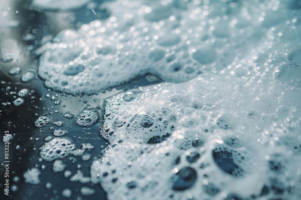foam and soap suds on car window vehicle washing and cleaning concept foam and soap suds on car window vehicle washing and cleaning concept