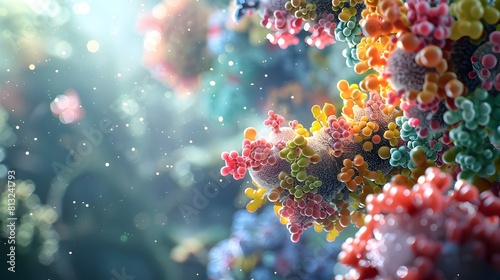 3D Rendered of Insulin as Guardian of Cellular Integrity Protecting Against Oxidative Stress and