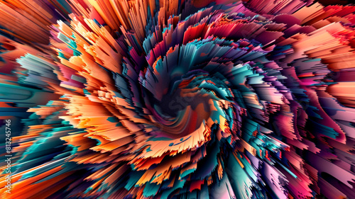 vibrant  swirling patterns of color blending together seamlessly  creating a mesmerizing and dynamic background.