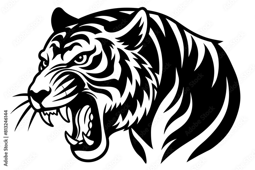 tiger cartoon vector illustration tiger cartoon vector illustration