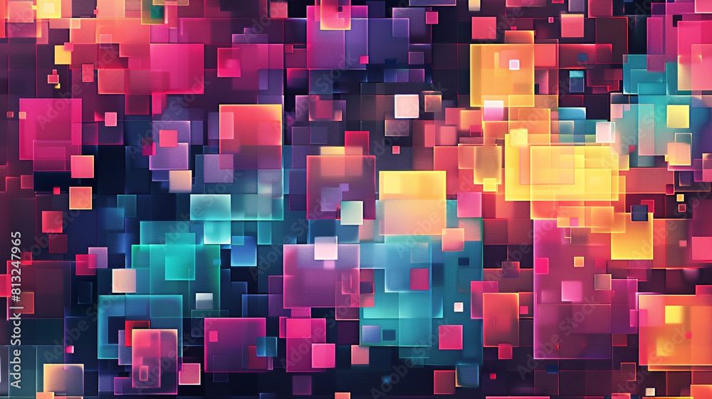 colorful 3d square abstract background colorful 3d square abstract background