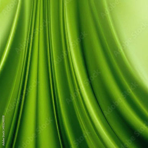 green silk background