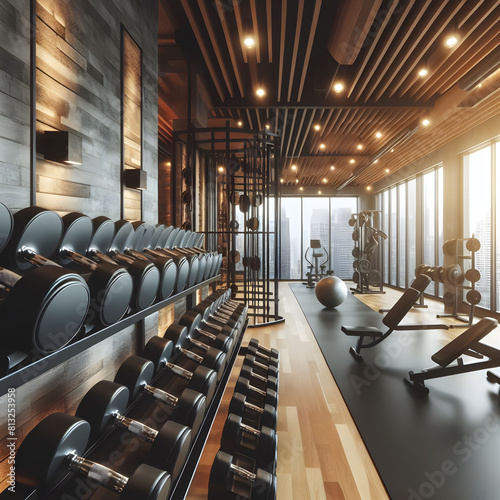 Elevate Your Fitness: The Luxury Modern Gym